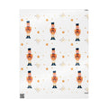 Nutcracker Pattern Wrapping Paper — Festive Holiday Gift Wrap with Gold Stars